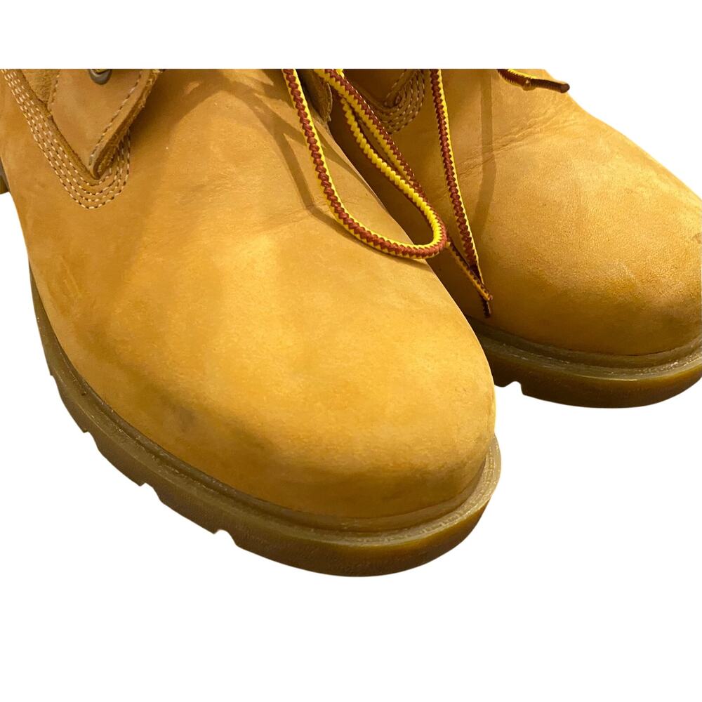 Timberland Teddy Roll Top PrimaLoft Waterproof Boots Wheat Women’s 9 Utility - Picture 8 of 11